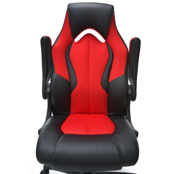 OFM Essentials Collection Racing Style Bonded Leather Gaming Chair