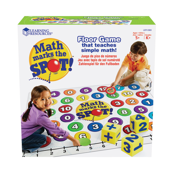 Learning Resources&reg; Math Marks The Spot&trade; Game 877013