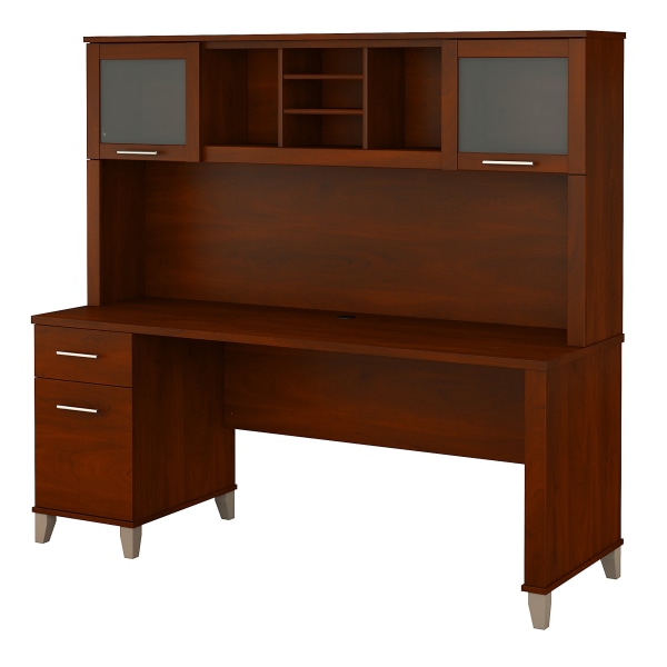 Bush Furniture Somerset Office Desk With Hutch 8791629