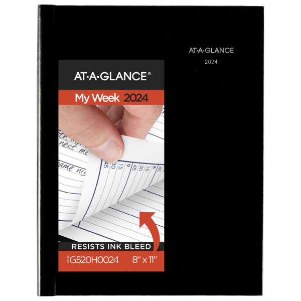 At-A-Glance DayMinder Premiere Appointment Book Planner - Large Size - Julian Dates - Weekly - 12 Month - January 2024 - December 2024 - 7:00 AM to 9:45 PM - Quarter-hourly, 7:00 AM to 6:45 PM - Saturday - 1 Week Double Page Layout - 8 At-A-Glance DayMinder Premiere Appointment Book Planner - Large Size - Julian Dates - Weekly - 12 Month - January 2024 - December 2024 - 7:00 AM to 9:45 PM - Quarter-hourly, 7:00 AM to 6:45 PM - Saturday - 1 Week Double Page Layout - 8