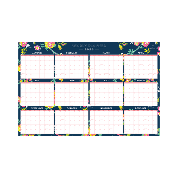 Day Designer Laminated Monthly Wall Calendar 8794021