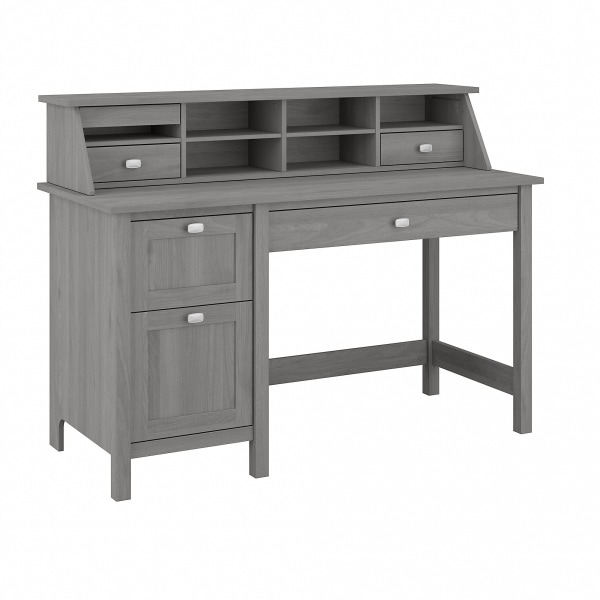 Bush Furniture Broadview 54&quot;W Computer Desk With Drawers And Desktop Organizer 8815274