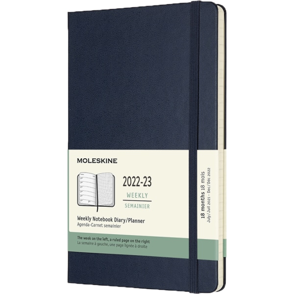 rand Charmant campagne Moleskine Hardcover 18-Month Weekly Planner - Zerbee