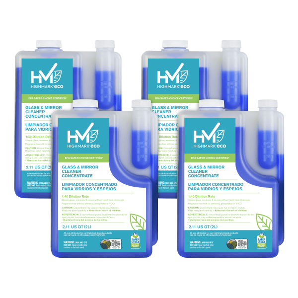 Highmark&reg; ECO Glass And Mirror Cleaner Concentrate 8983093