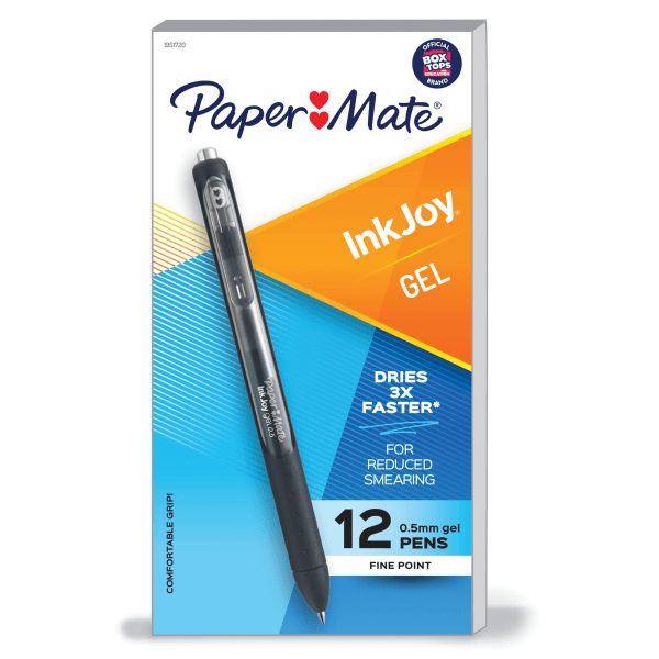 TUL Retractable Gel Pens, Fine Point, 0.5 mm, Silver Barrel, Assorted Bright Inks, Pack of 8 Pens
