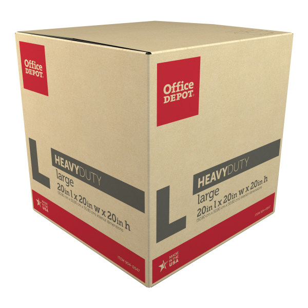 Bankers Box® SmoothMove 15 x 10 x 12 Moving Box, Kraft, 5