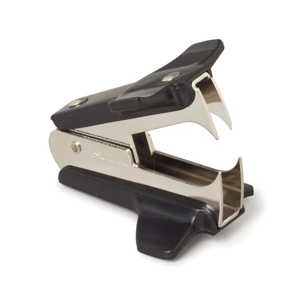 Swingline® Deluxe Staple Remover, Extra Wide, Steel Jaws, Black Zerbee