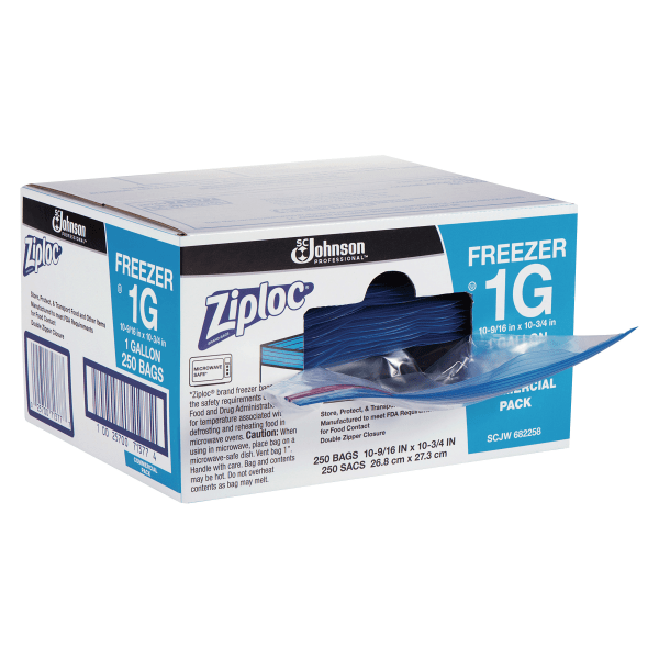  Ziploc Freezer Bags, 2 Gallon, 10 CT (Pack - 1) : Everything  Else