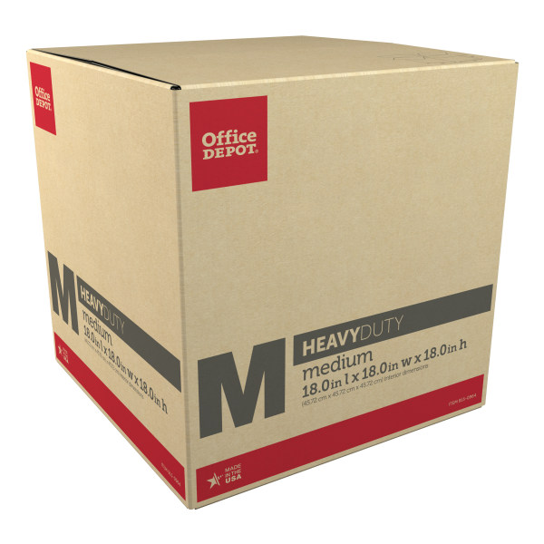 Bankers Box® SmoothMove 15 x 10 x 12 Moving Box, Kraft, 5