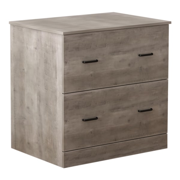 Realspace&reg; Peakwood 31&quot;W 2-Drawer Lateral File Cabinet 9167980
