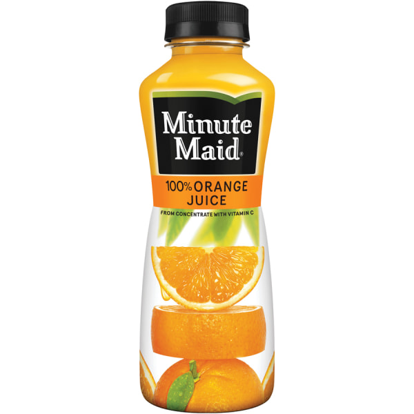 Minute Maid Orange Juice, 12 Oz, Pack Of 24 9204002