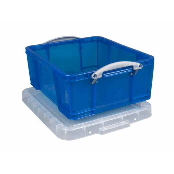 Really Useful Box® Plastic Storage Container With Built-In Handles