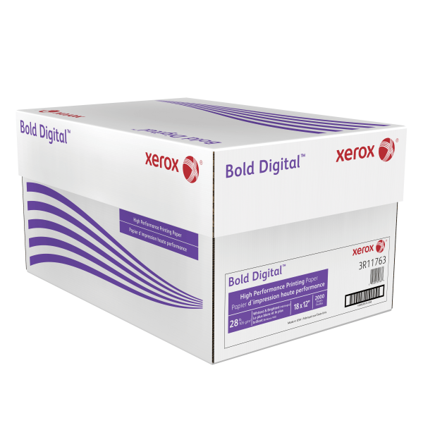 Xerox® Bold Digital® Printing Paper, Tabloid Extra Size (18 x 12), 100  (U.S.) Brightness, 32 Lb Text (120 gsm), FSC® Certified, Ream Of 500 Sheets  - Zerbee