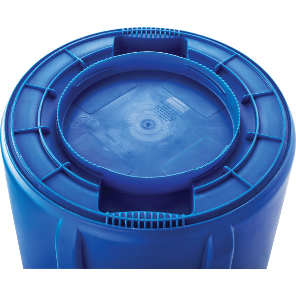 Rubbermaid Commercial Brute 20-Gallon Vented Container - Zerbee