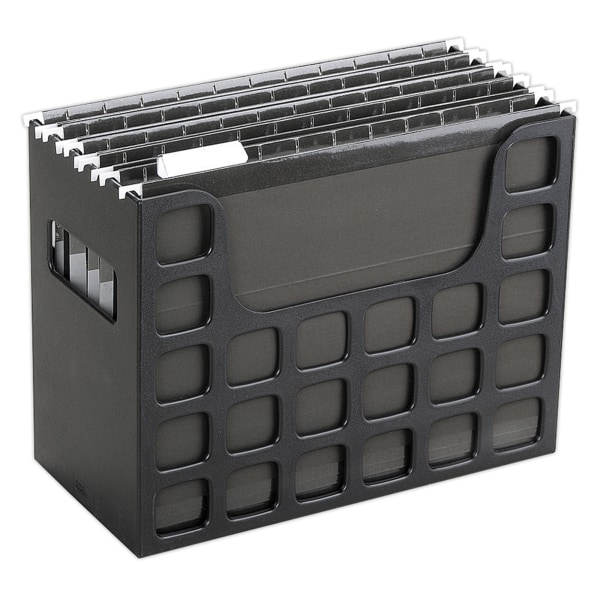 Realspace Plastic Weave Bookshelf Bin Small Size Black - Office Depot