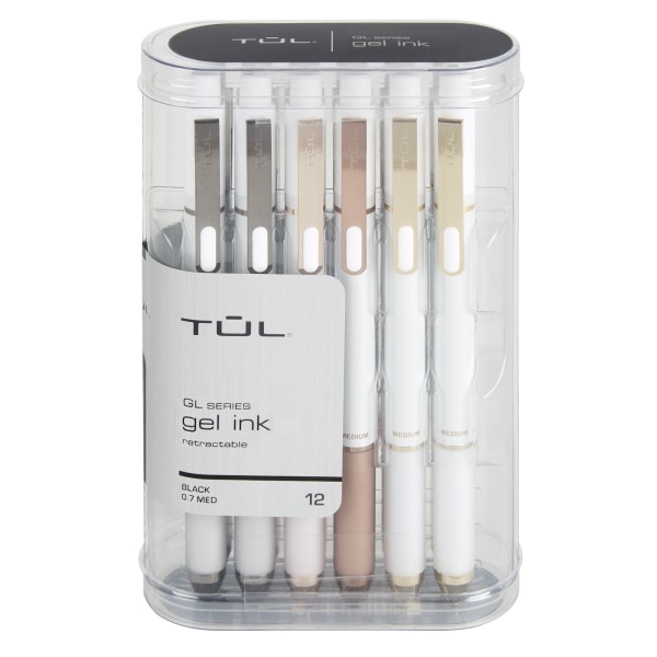 TUL Limited-Edition GEL Pens,Pearl and Elements Combo 0.7 mm  4pk 