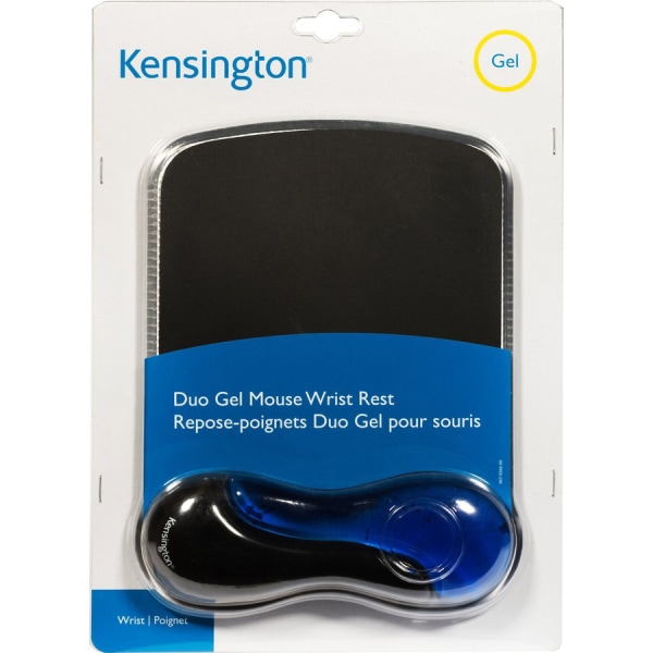 Kensington Duo Gel Mouse Pad Wrist Rest KMW62401