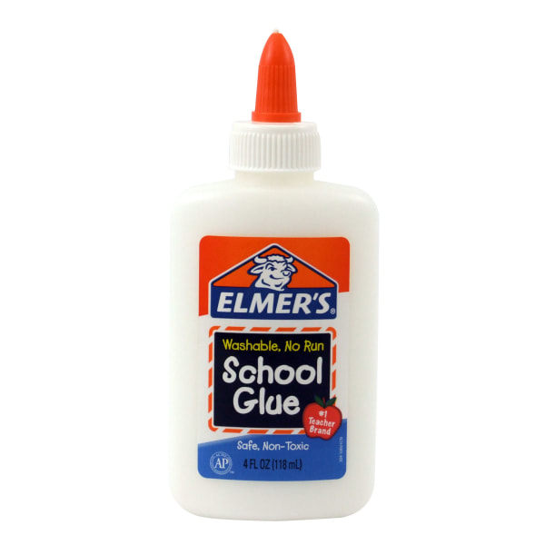Elmer's® White Washable School Glue, 4 oz - Zerbee
