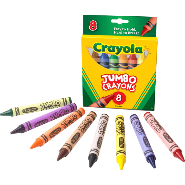 CRAYOLA MyFirst Jumbo Crayons - Assorted Colours  