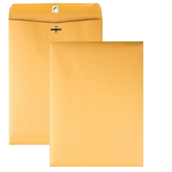 Business Source Kraft Envelopes - Clasp - #90 - 9 Business Source Kraft Envelopes - Clasp - #90 - 9