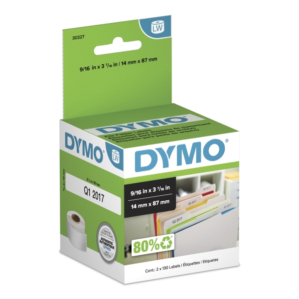 Dymo 36 Rolls 30327 Dymo® LabelWriter 400 EL60 SE300 XL Twin Turbo Duo Folder Labels 