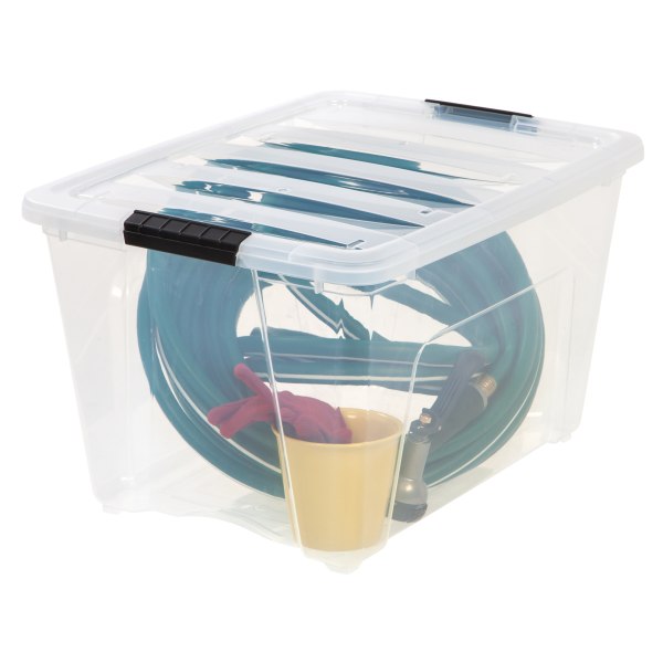 Really Useful Box Plastic Storage Container With HandlesLatch Lid