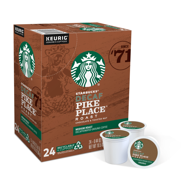 Starbucks Coffee, Ground, Medium Roast, Breakfast Blend, K-Cup Pods - 22 pack, 0.44 oz pods