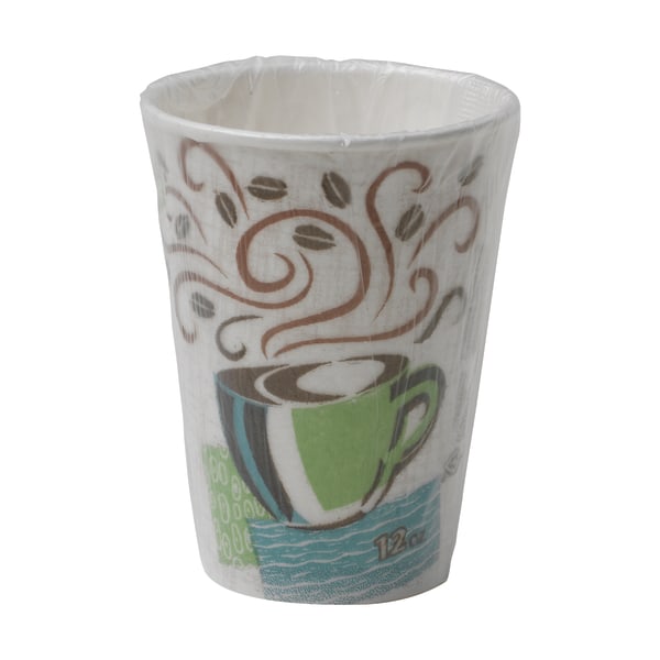Paper Hot Cups, 16 oz, White, 1,000/Carton - Zerbee