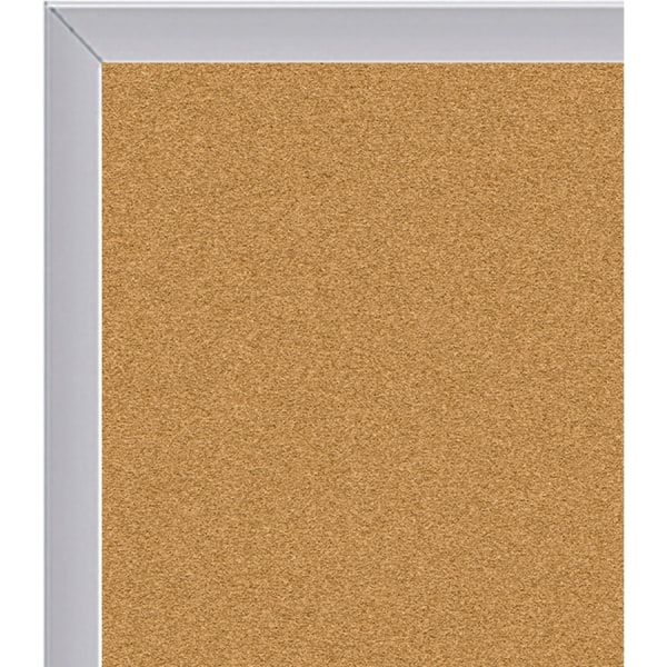 Ghent Dry-Erase Whiteboard, 48 1/2 x 96 1/2, Wood Frame With Brown Finish  - Zerbee