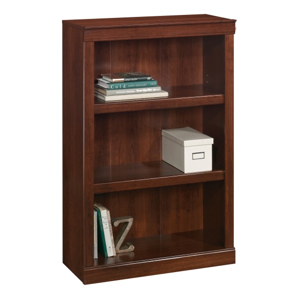 Realspace Peakwood 71 H 5 Shelf Bookcase Smoky Brown - Office Depot