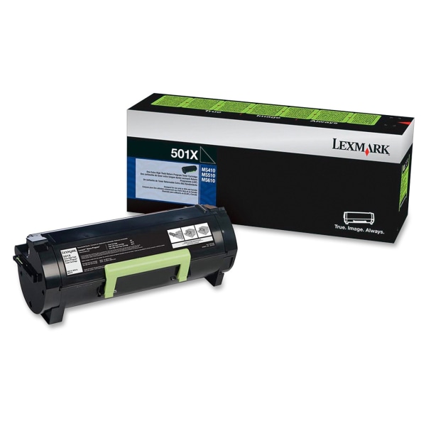 Lexmark&trade; 50F1X00 Extra-High-Yield Return Program Black Toner Cartridge LEX50F1X00