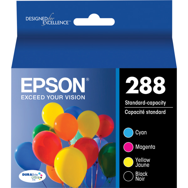 Epson DURABrite Ultra 288 Original Standard Yield Inkjet Ink Cartridge - Pigment Black EPST288120BCS