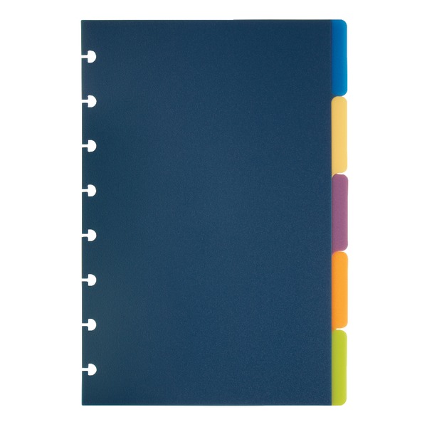 TUL® Discbound Monthly Planner Starter Set, Undated, Junior Size, Leather  Cover, Teal - Zerbee