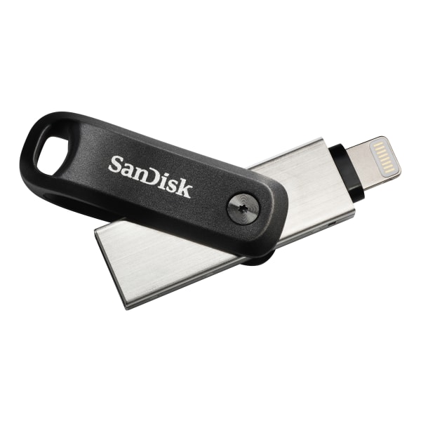 SanDisk iXpand Flash Drive Luxe 256GB, Clé Lightning et USB Type-C