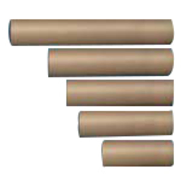 Kraft Paper Roll, 40 lb Wrapping Weight, 36 x 1,000 ft, White - Zerbee