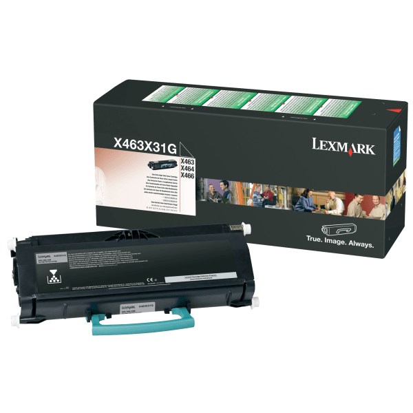 Lexmark™ X463X31G Extra-High-Yield Black Toner Cartridge - Zerbee