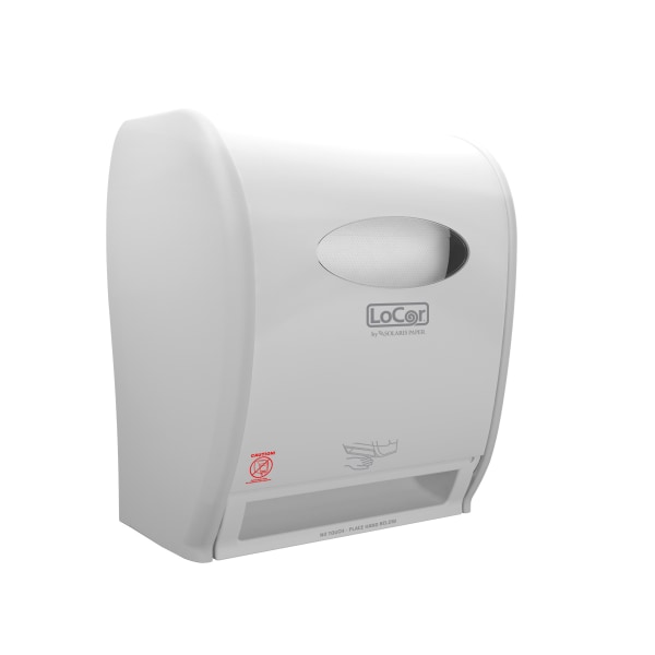 Solaris Paper&reg; LoCor&reg; Wall-Mount Electric Paper Towel Dispenser, White 159366