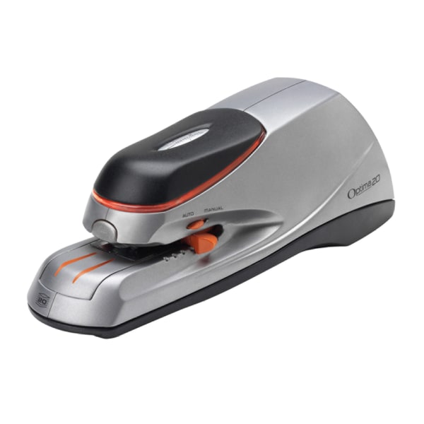 Quiet electric stapler top