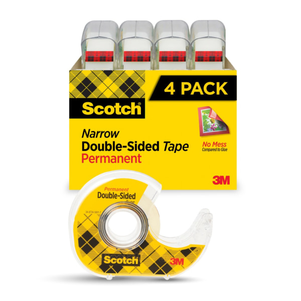Scotch double sided clearance tape with dispenser