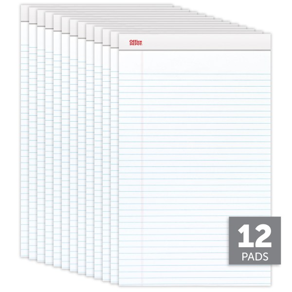 Perforated Legal Pads, 8 1/2