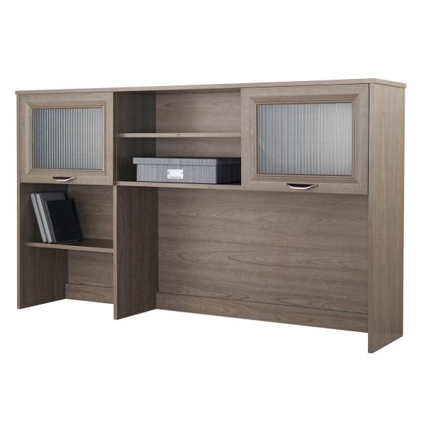 Realspace Magellan 58 W Hutch For Corner Or L Shaped Computer Desks Gray