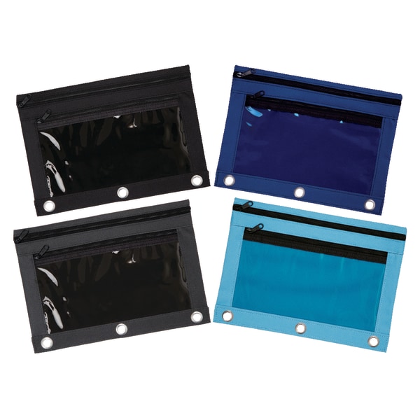 Pencil Pouch With Clear Window 7 x 9 3 4