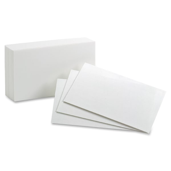 Oxford® Index Cards, Ruled, 3