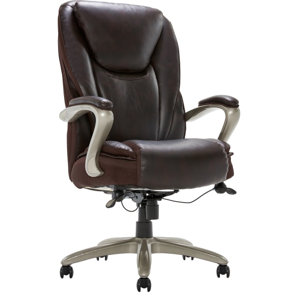 Serta Smart Layers Siena Bonded Leather Mid Back Manager s Chair