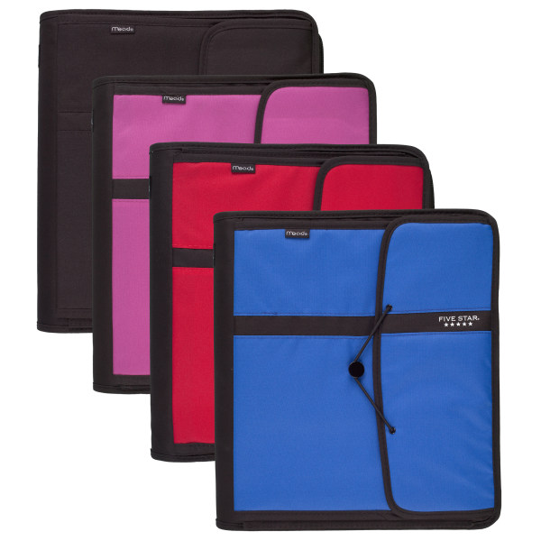 Five Star Zippered 3 Ring Binder Filer 2