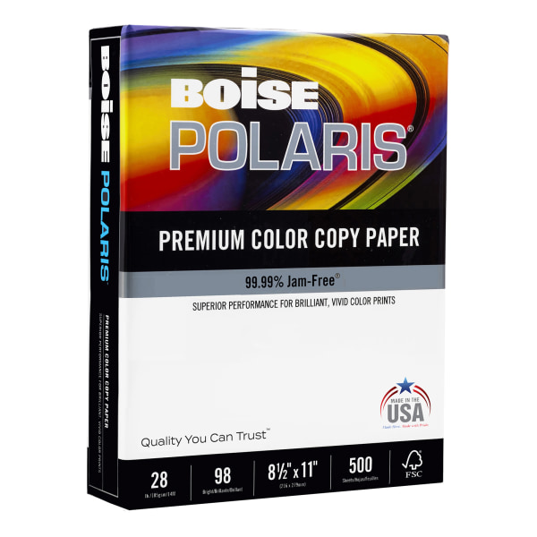 Boise&reg; POLARIS&reg; Colored Copy Paper 3620629