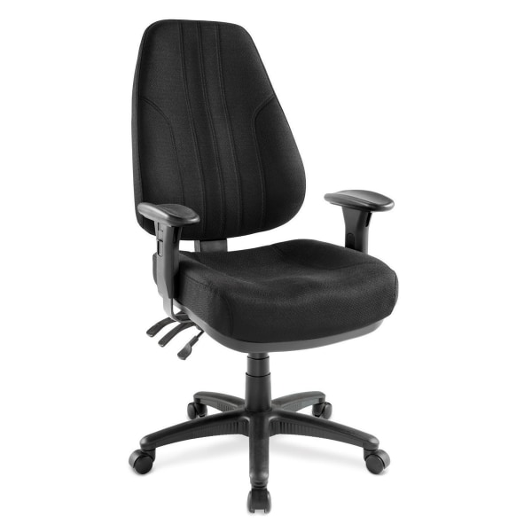 Raynor Miranda Multifunction High Back Chair Black Zerbee
