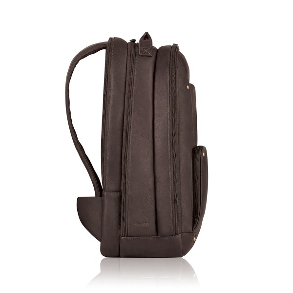 Solo reade 15.6 inch vintage columbian leather backpack hot sale