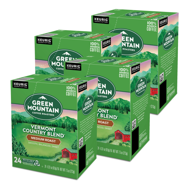 Green mountain vermont deals country blend k cups