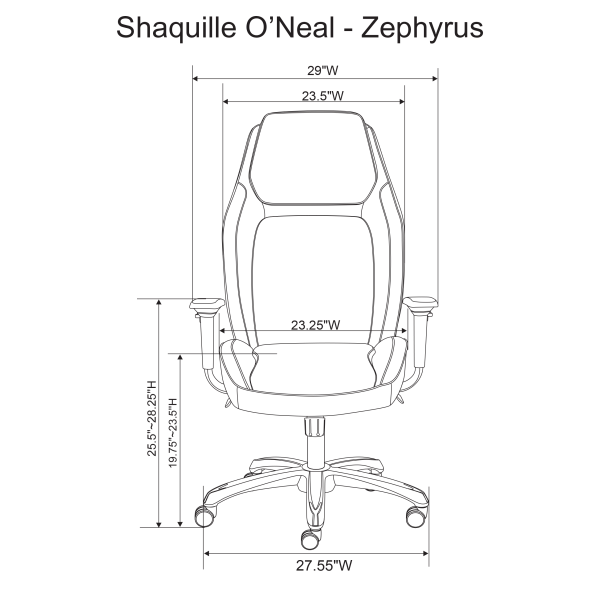 Shaq zephyrus chair hot sale